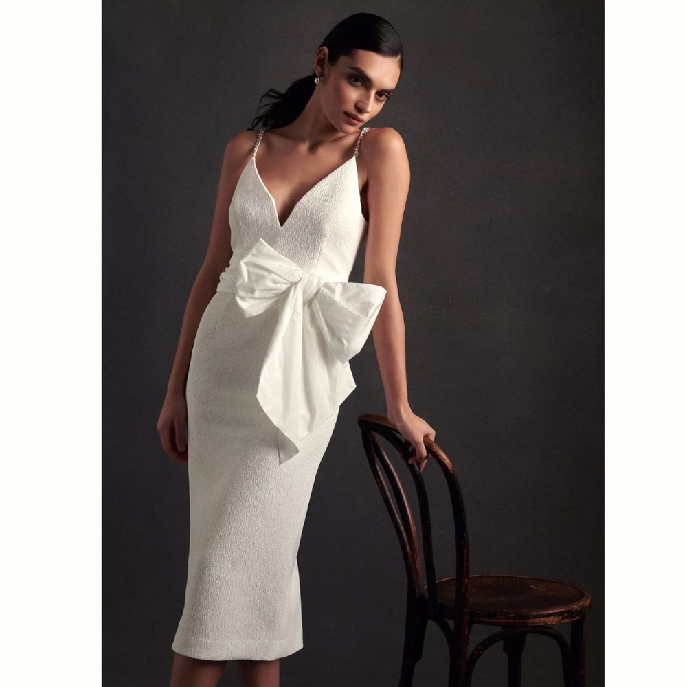 Rebecca Vallance Genevieve Bow Dress